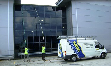 Pole fed window cleaning Birmingham 
