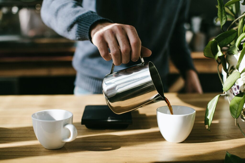 shared coffee pots can contain lots of bacteria